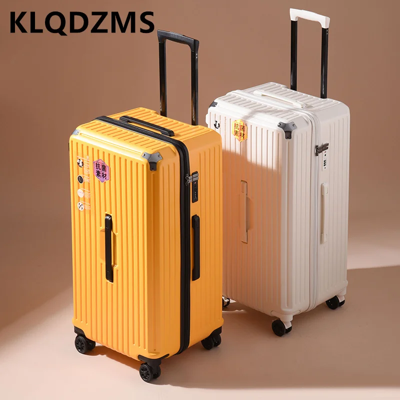 kf-S4a74500522a74a718dc55731b03c1965I-KLQDZMS-ABS-PC-Suitcase-Thickened-Check-in-Code-Box-Large-Capacity-Trolley-Case-Wheeled-Travel-Bag